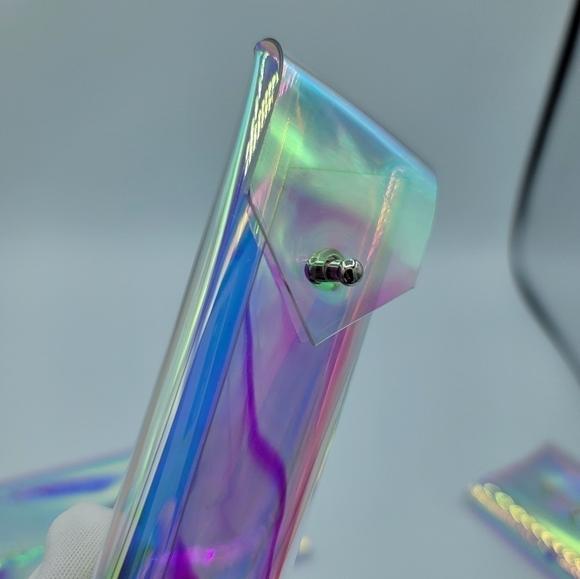 Holographic Clutch Pencil Case Card Case 3 Piece Set #720 - Picture 6 of 11